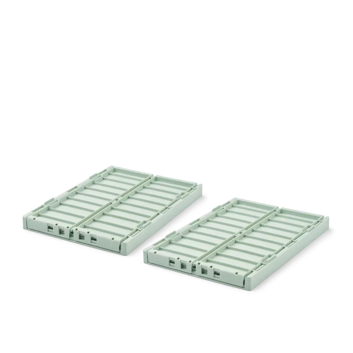 LIEWOOD Weston Aufbewahrungsbox Medium 2er-Pack "Light Peppermint"