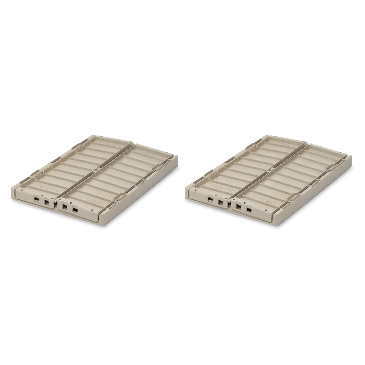 LIEWOOD Weston Aufbewahrungsbox Medium 2er-Pack "Sandy"