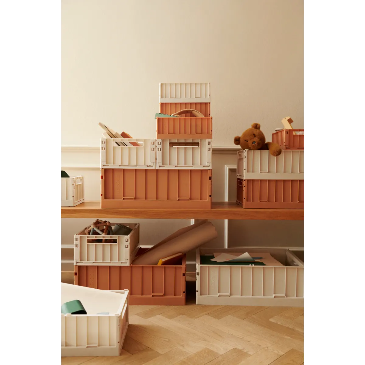 LIEWOOD Weston Aufbewahrungsbox Medium 2er-Pack - Nook' d' Mel - Kinder Concept Store