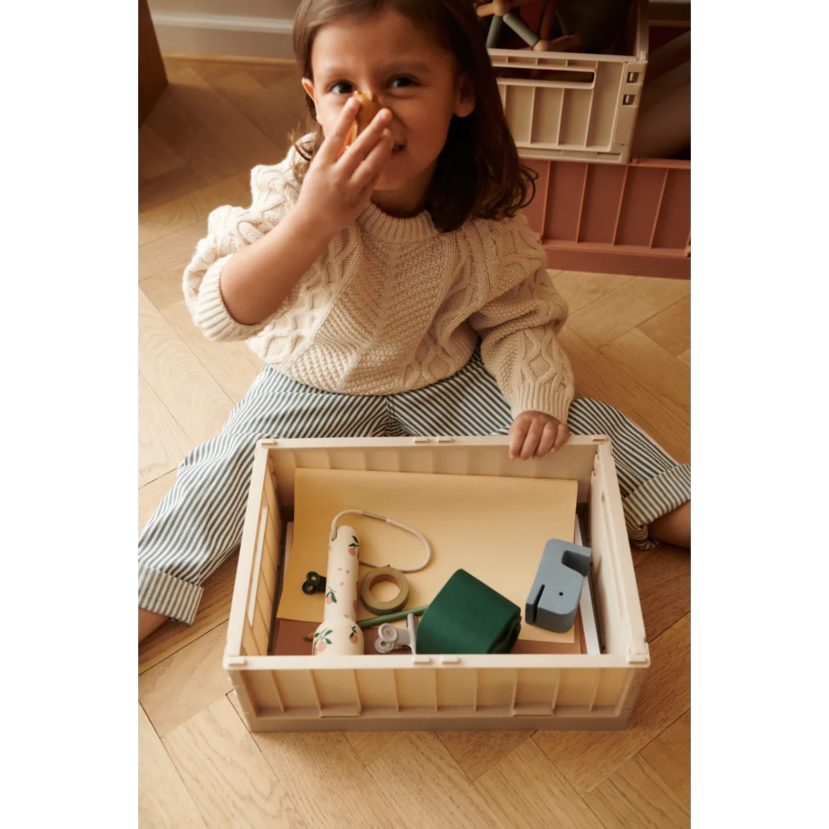 LIEWOOD Weston Aufbewahrungsbox Medium 2er-Pack - Nook' d' Mel - Kinder Concept Store