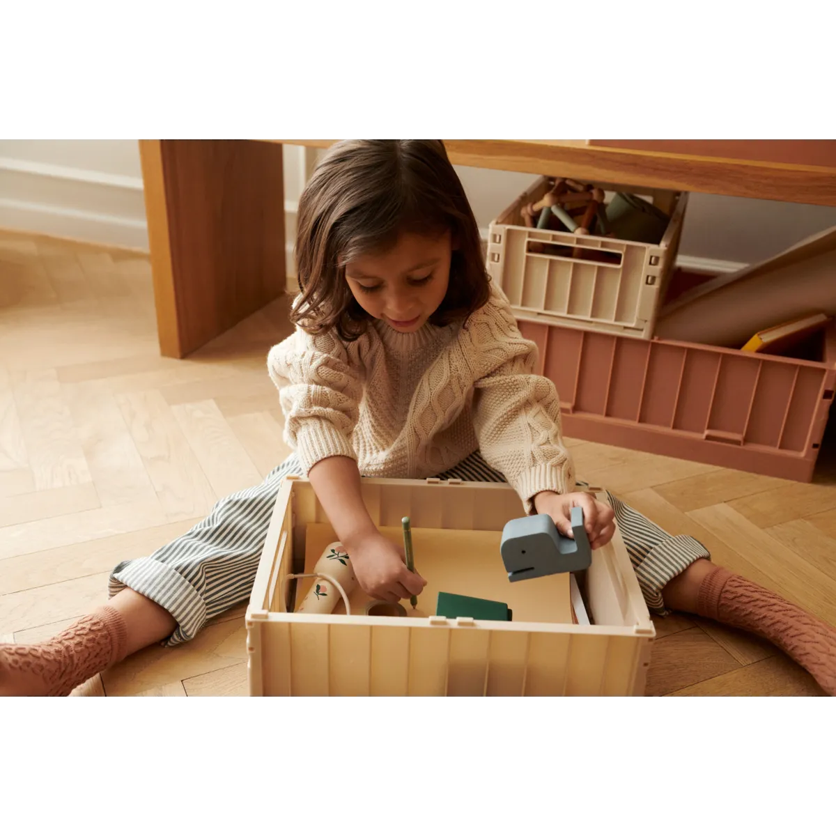 LIEWOOD Weston Aufbewahrungsbox Medium 2er-Pack - Nook' d' Mel - Kinder Concept Store