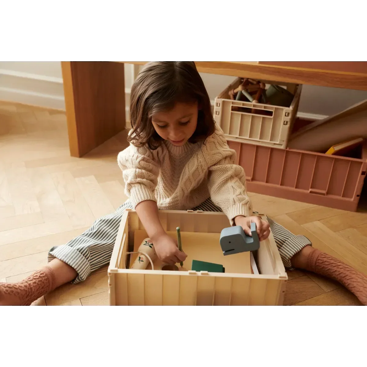 LIEWOOD Weston Aufbewahrungsbox Medium 2er-Pack - Nook' d' Mel - Kinder Concept Store