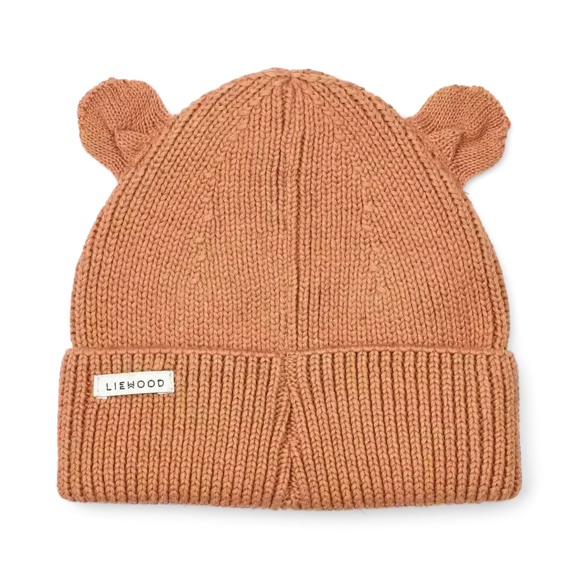 LIEWOOD Kinder-Rippenstrickmütze mit Bärenohren Gina
