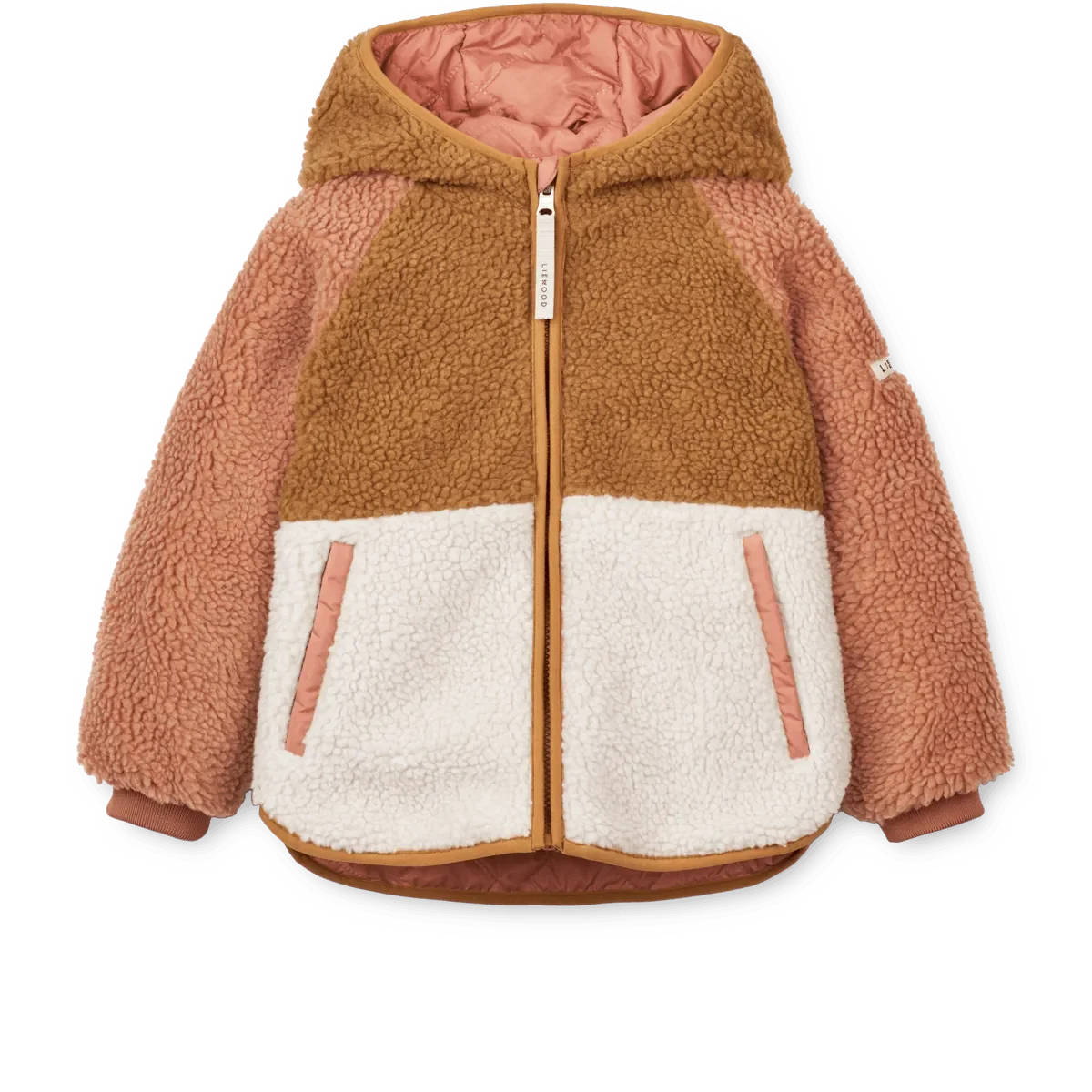 LIEWOOD Jackson Wendbare Fleecejacke für Kinder "Tuscany rose mix"