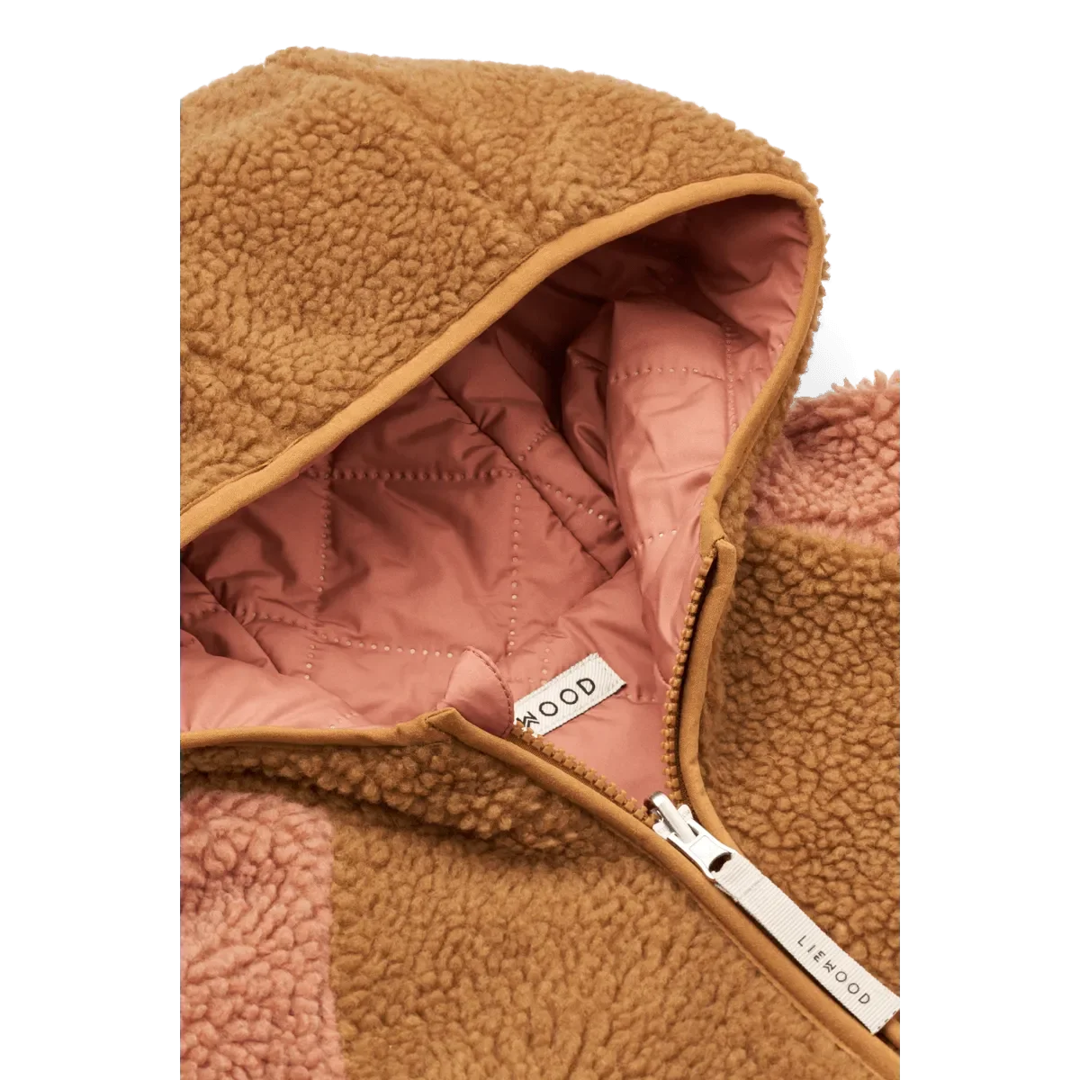 LIEWOOD Jackson Wendbare Fleecejacke für Kinder "Tuscany rose mix"