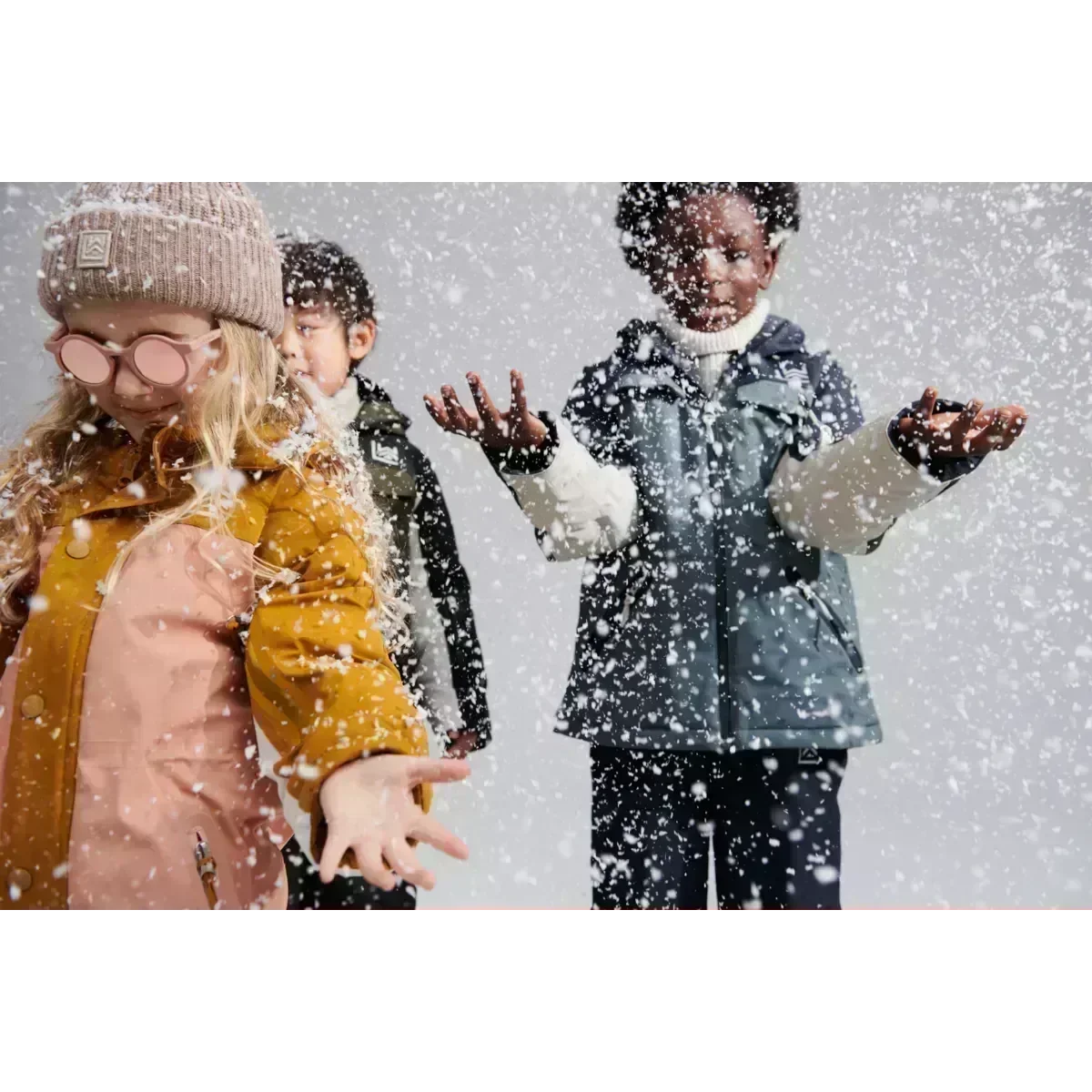 LIEWOOD Schneejacke für Kinder Kalle "Tuscany rose mix"