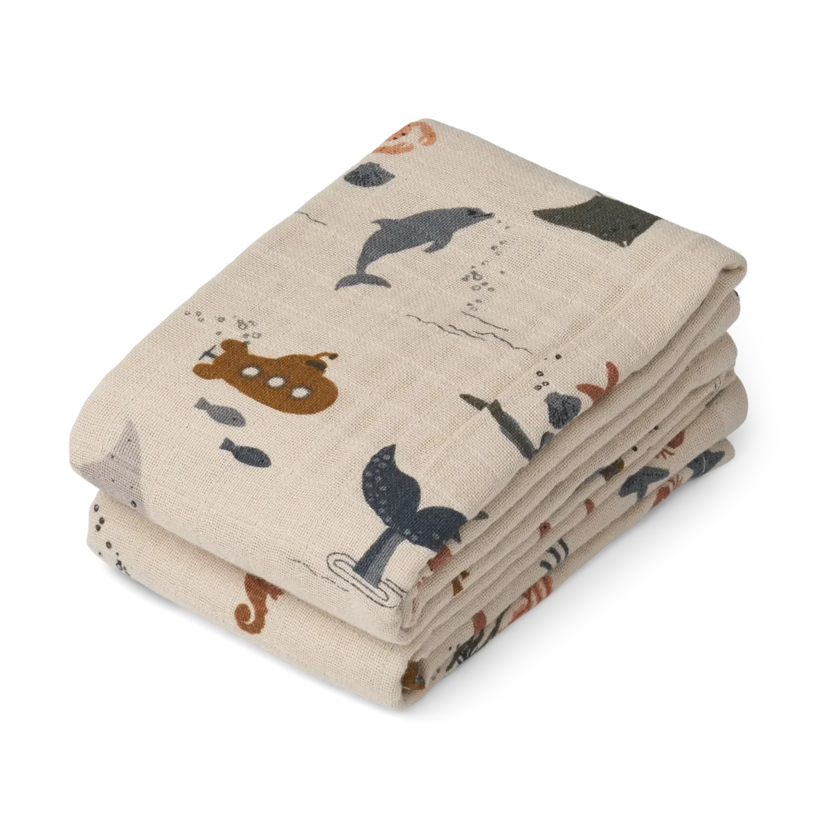 LIEWOOD Lewis Musselin-Tücher 2er-Pack