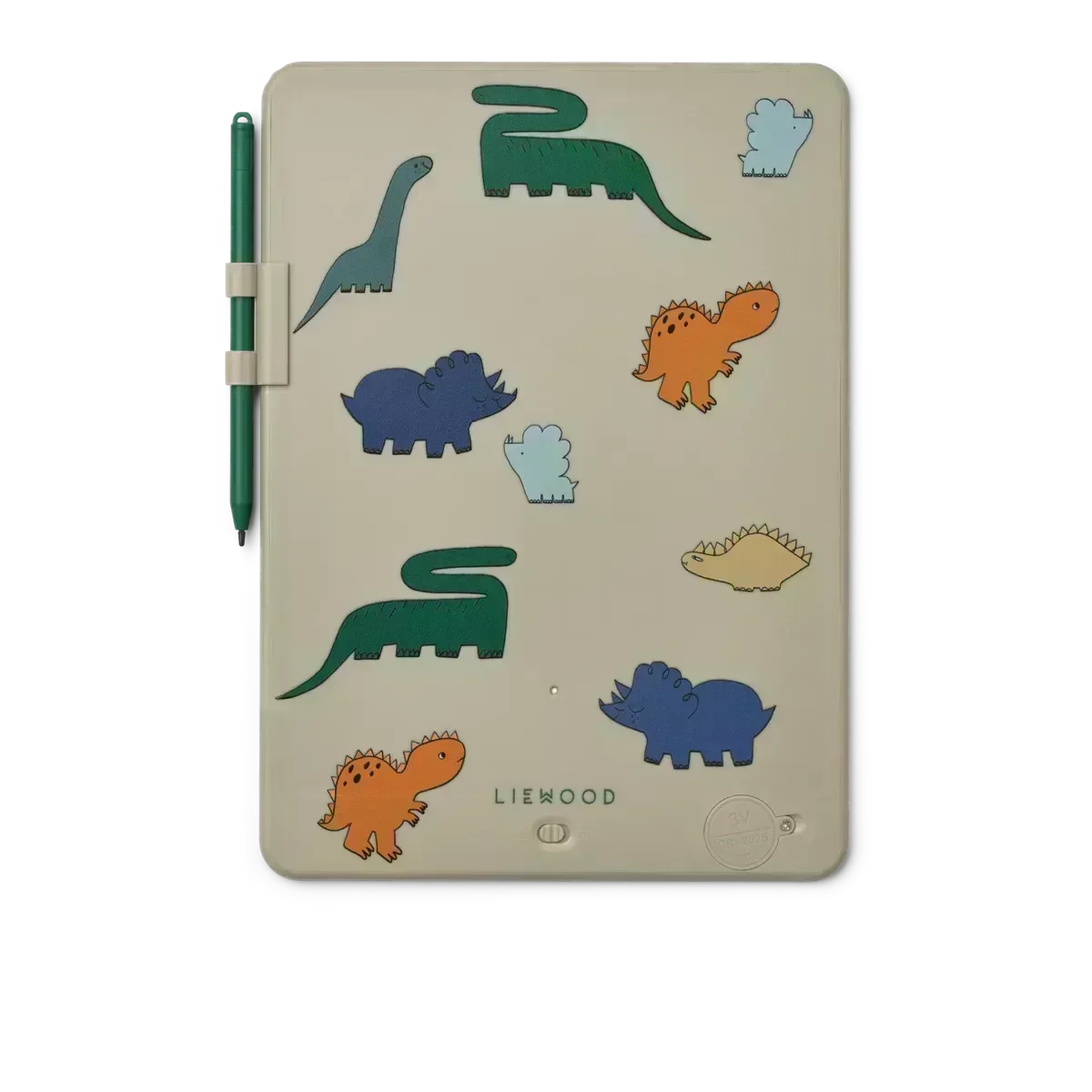 LIEWOOD Magische Zeichentafel Zora (Mini-Tablet, 10 Zoll) "Dinosaurs / Mist"