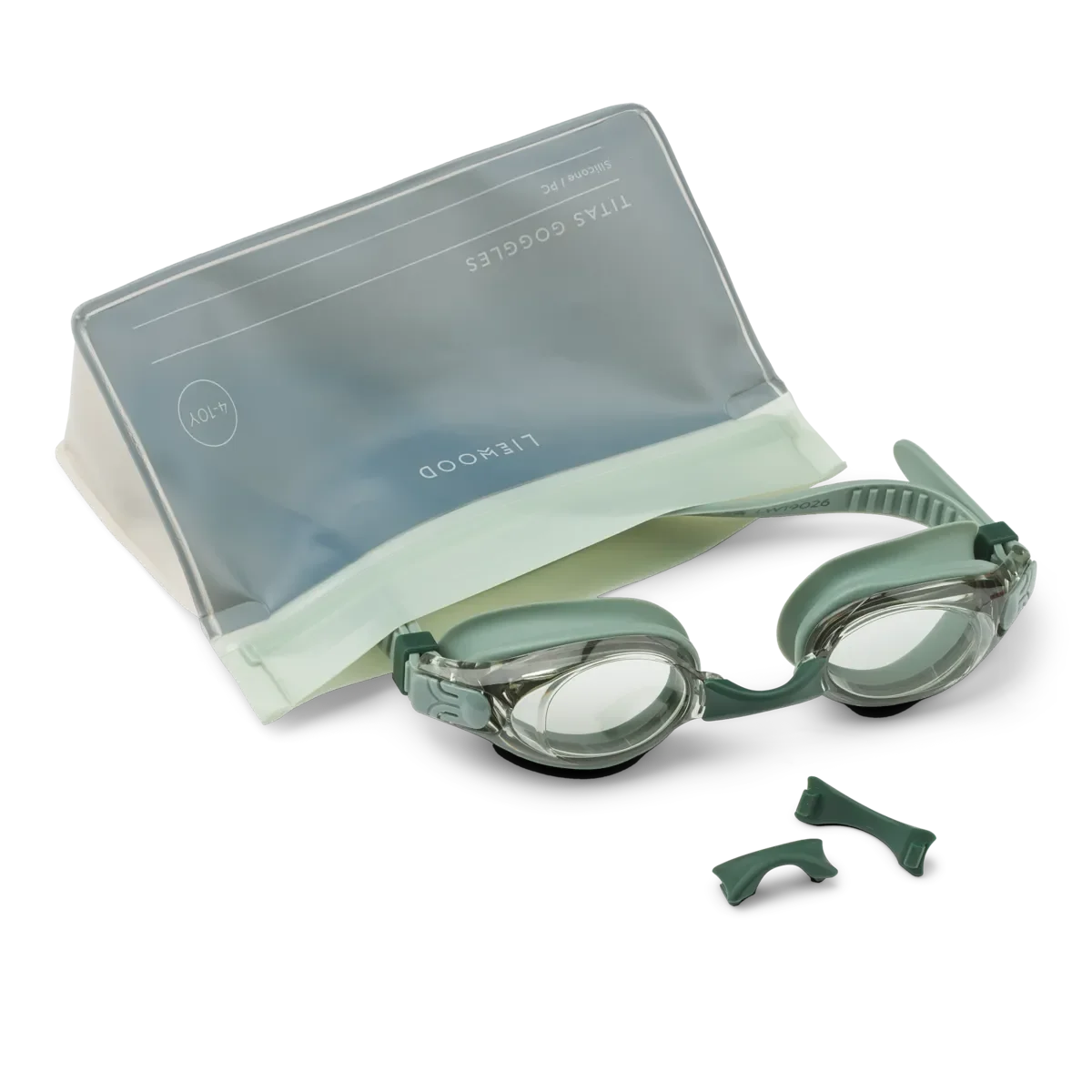 LIEWOOD Schwimmbrille für Kinder Titas "Peppermint / Garden green"