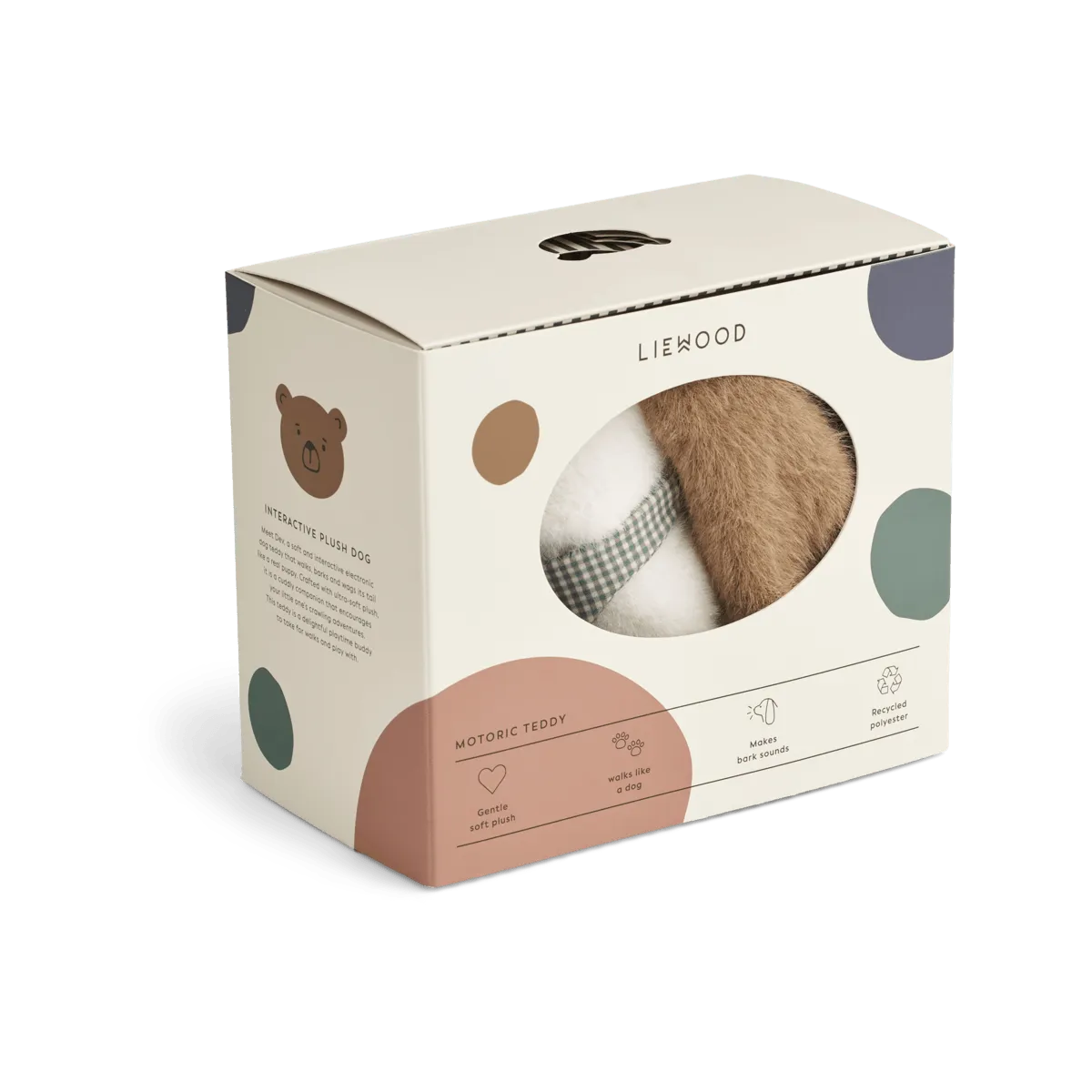 LIEWOOD Kuscheltier - elektronischer Hund Dev