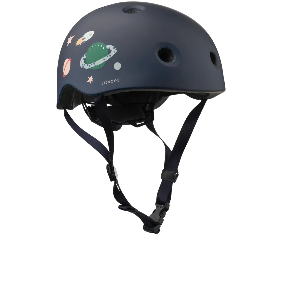 LIEWOOD Kinder-Fahrradhelm Hilary "Universe / Classic navy"