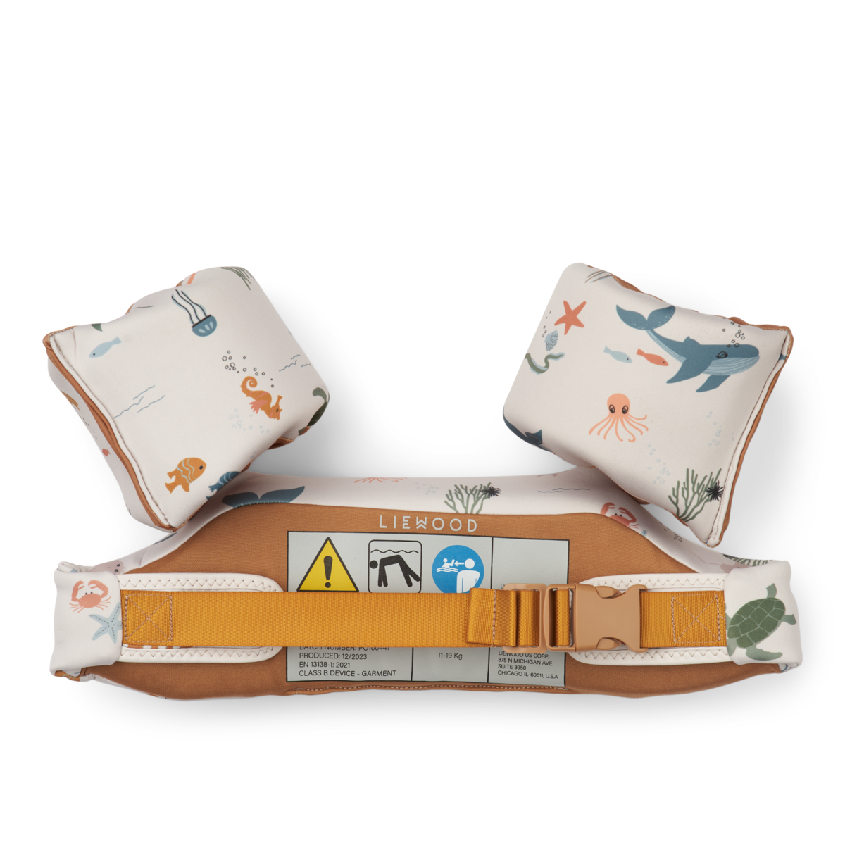 LIEWOOD Darko Schwimmgürtel mit Schwimmflügeln