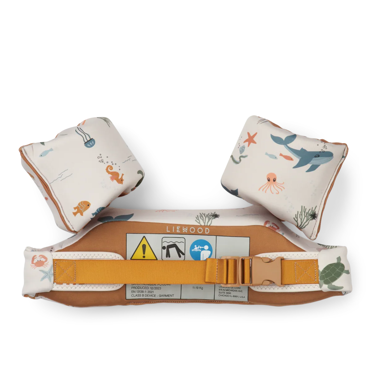LIEWOOD Darko Schwimmgürtel mit Schwimmflügeln