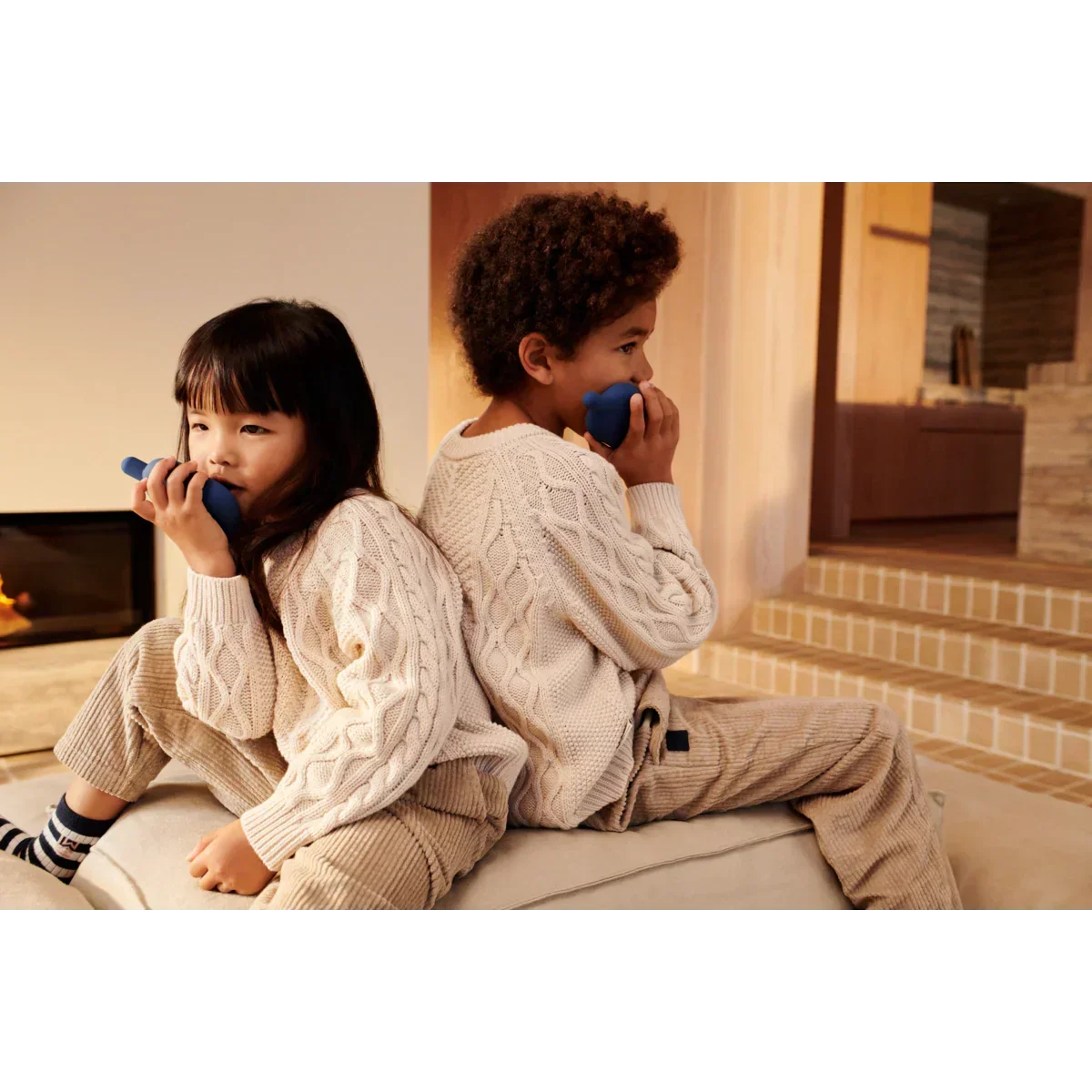 LIEWOOD Walkie Talkie für Kinder Nael "Indigo blue"
