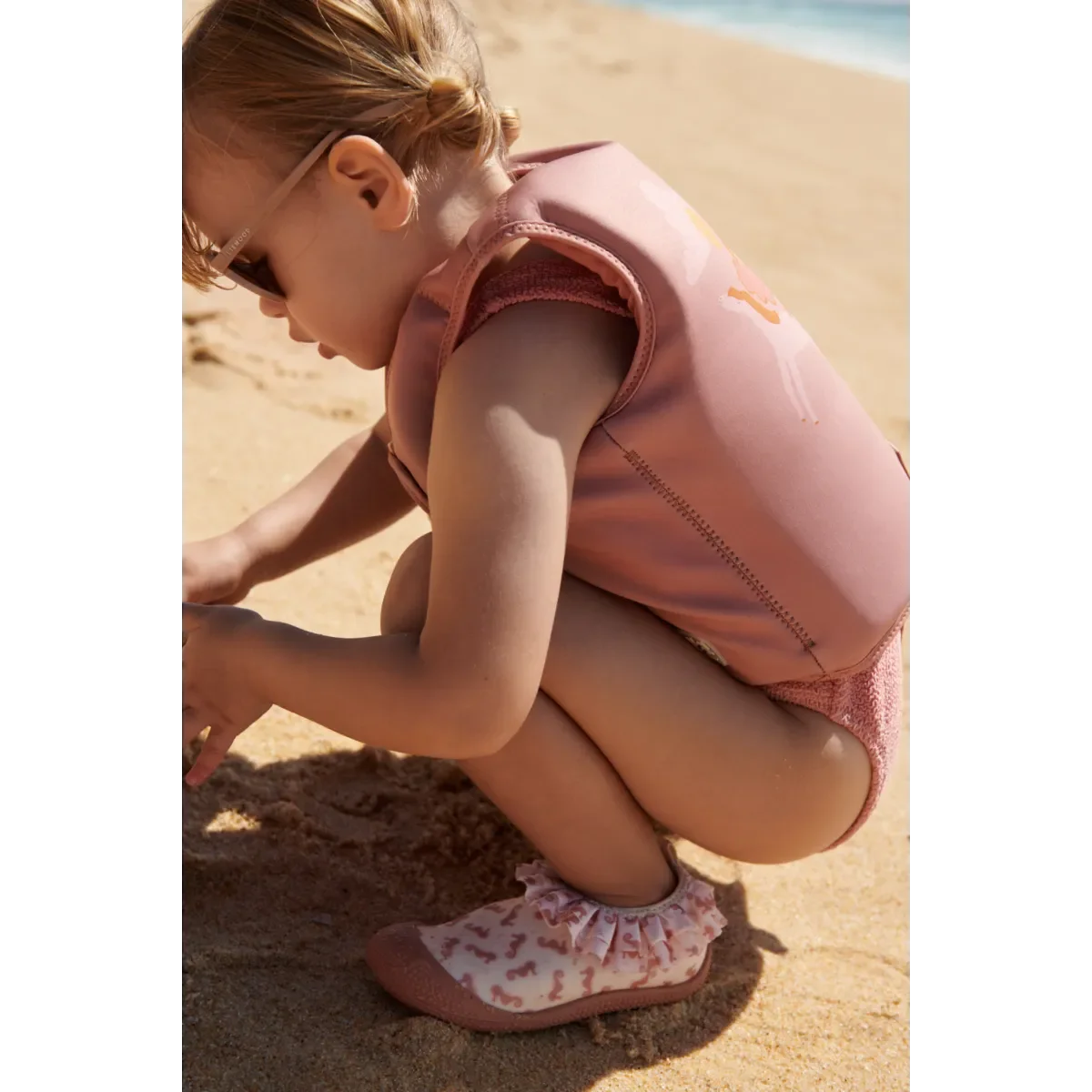 LIEWOOD Kinder Schwimmweste Dove "Sea creature / Sandy"