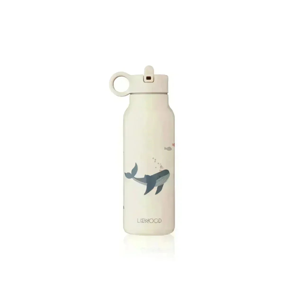 LIEWOOD Kinder Trinkflasche – 350 ml aus Edelstahl Falk "Sea creature / Sandy"