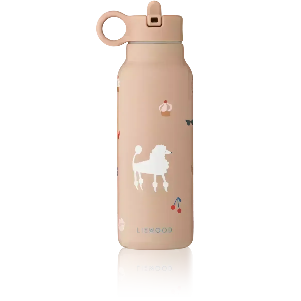 LIEWOOD Kinder Trinkflasche – 350 ml aus Edelstahl Falk "Paris / Pale tuscany"