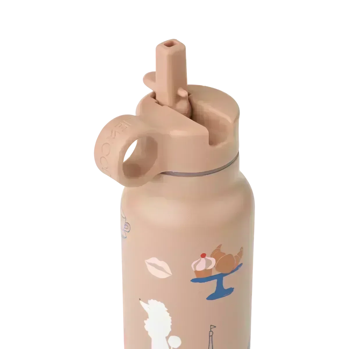 LIEWOOD Kinder Trinkflasche – 350 ml aus Edelstahl Falk "Paris / Pale tuscany"
