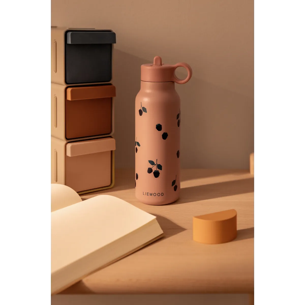 LIEWOOD Wasserflasche / Trinkflasche 350 ml Falk - Nook' d' Mel - Kinder Concept Store