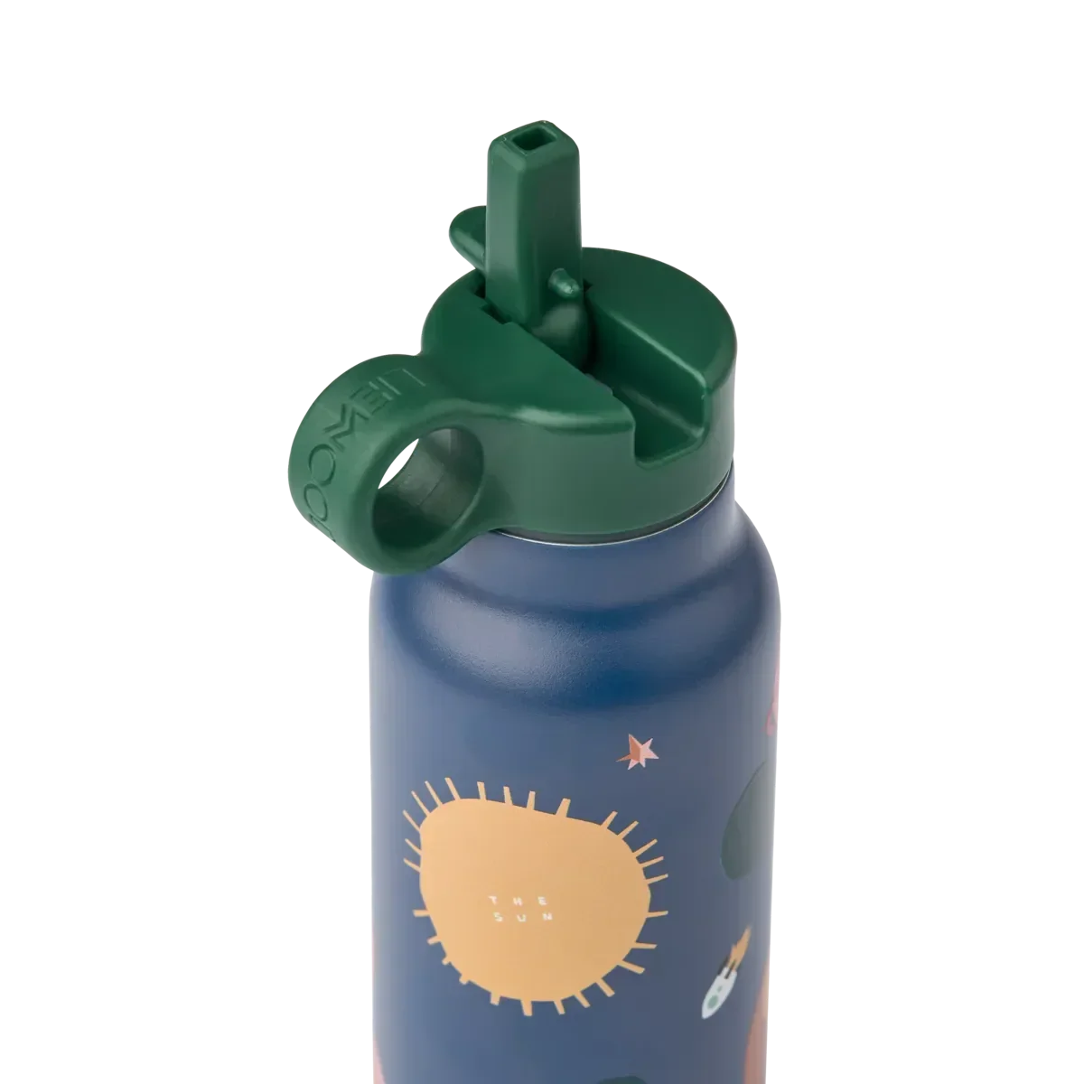 LIEWOOD Kinder Trinkflasche – 350 ml aus Edelstahl Falk "Universe / Classic navy"