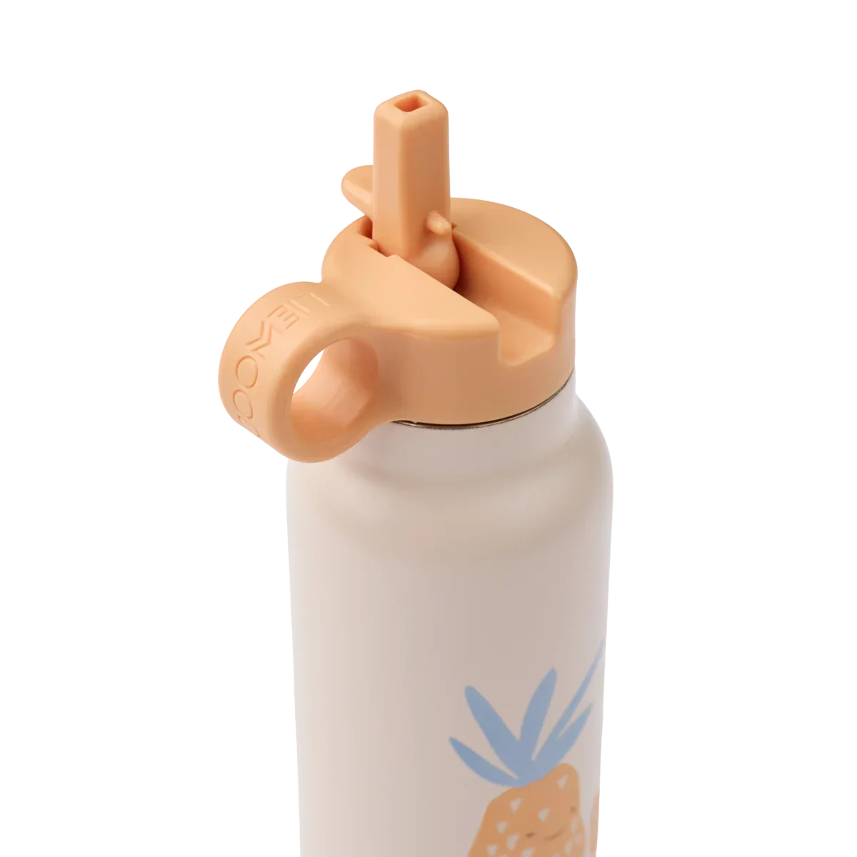 LIEWOOD Falk Trinkflasche für Kinder – 350 ml aus Edelstahl "Pineapple / Sandy"
