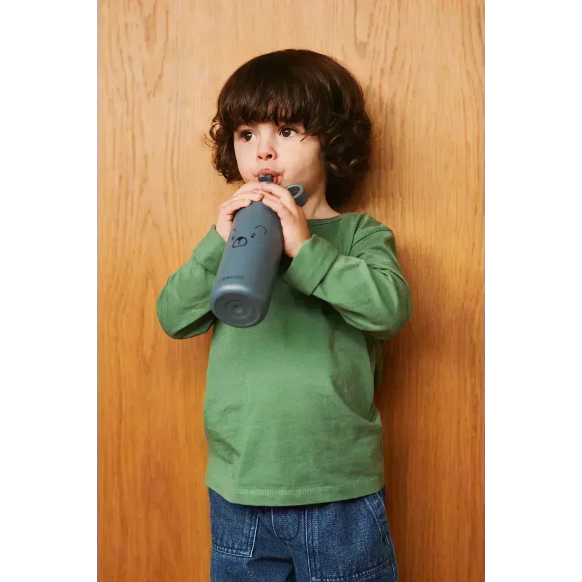 LIEWOOD Falk Trinkflasche für Kinder – 350 ml aus Edelstahl "Peach / Sea shell mix"