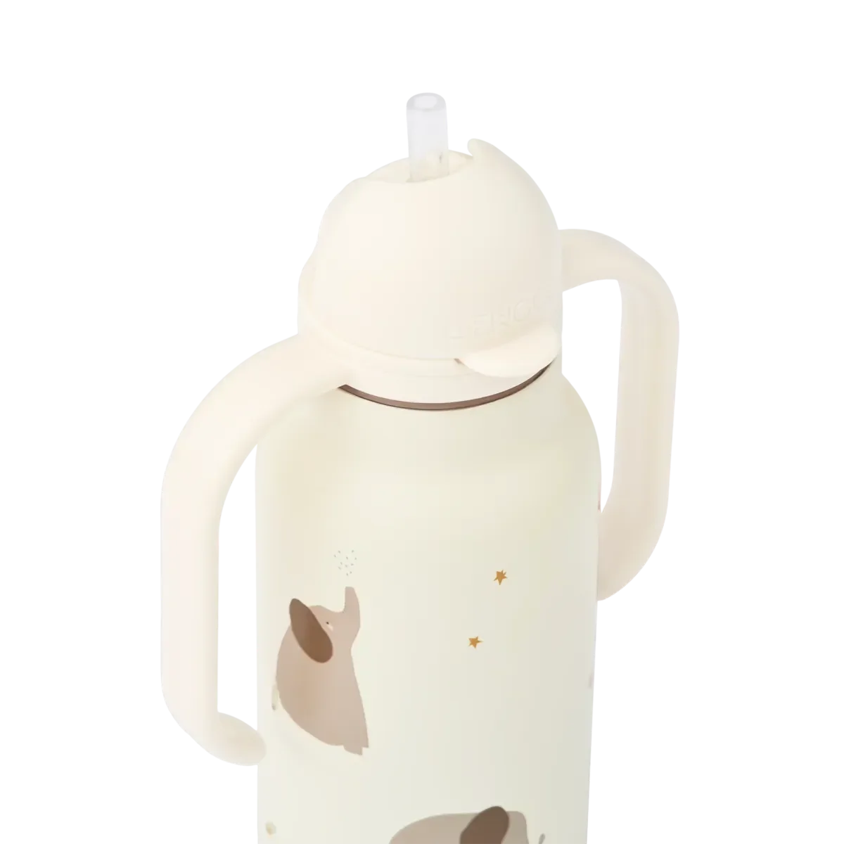 LIEWOOD Kinder Trinkflasche – 250 ml aus Edelstahl Kimmie "Elephant / Creme de la creme"