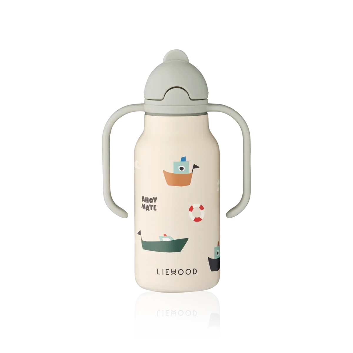 LIEWOOD Kimmie Trinkflasche für Kinder – 250 ml aus Edelstahl "Sailing / Sandy"