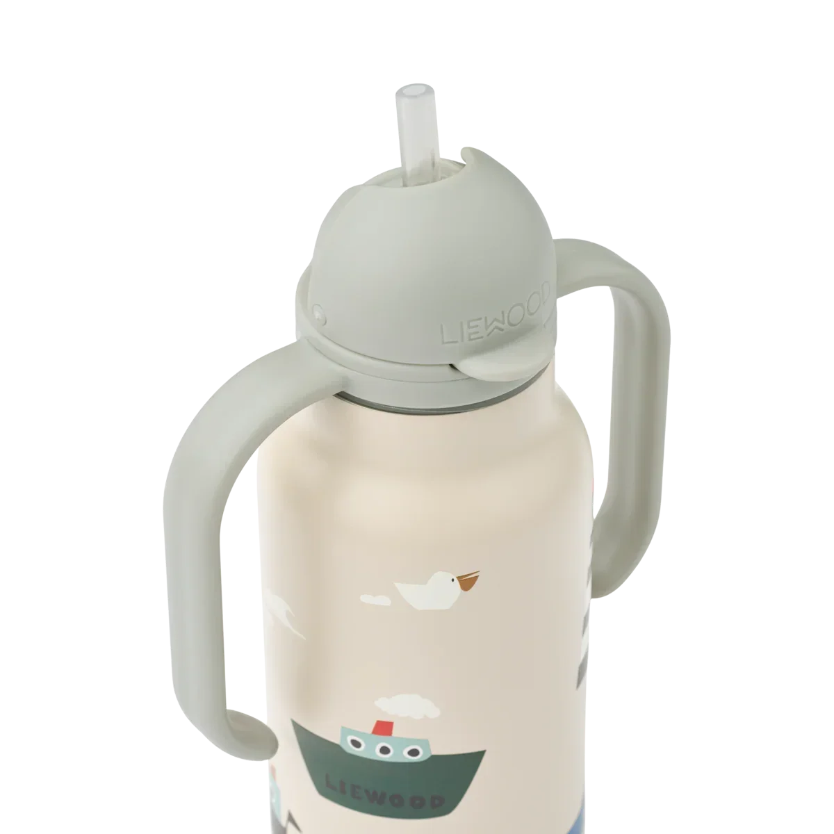 LIEWOOD Kimmie Trinkflasche für Kinder – 250 ml aus Edelstahl "Sailing / Sandy"
