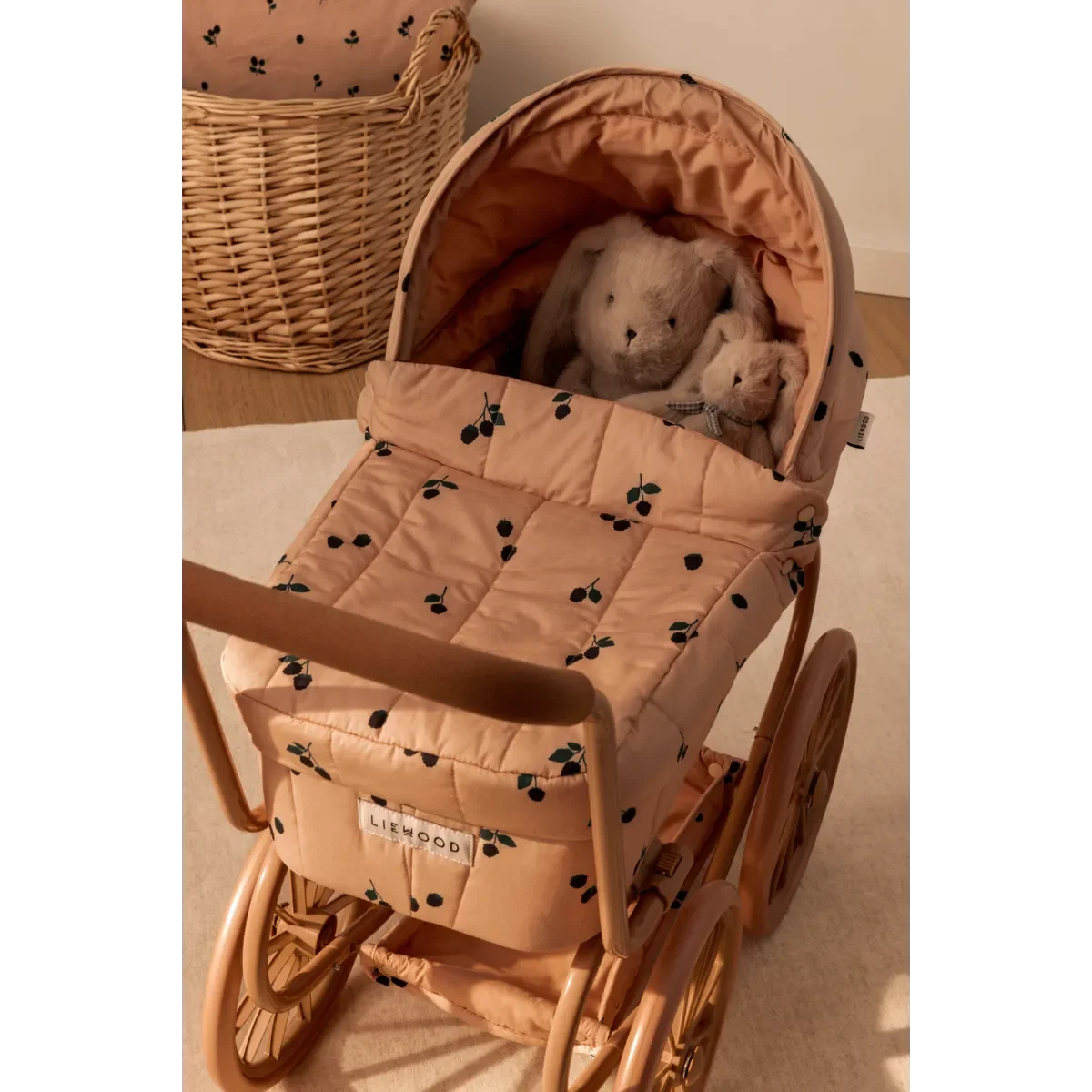 LIEWOOD Adaline Puppenwagen für Kinder "Berry / Pale Tuscany"