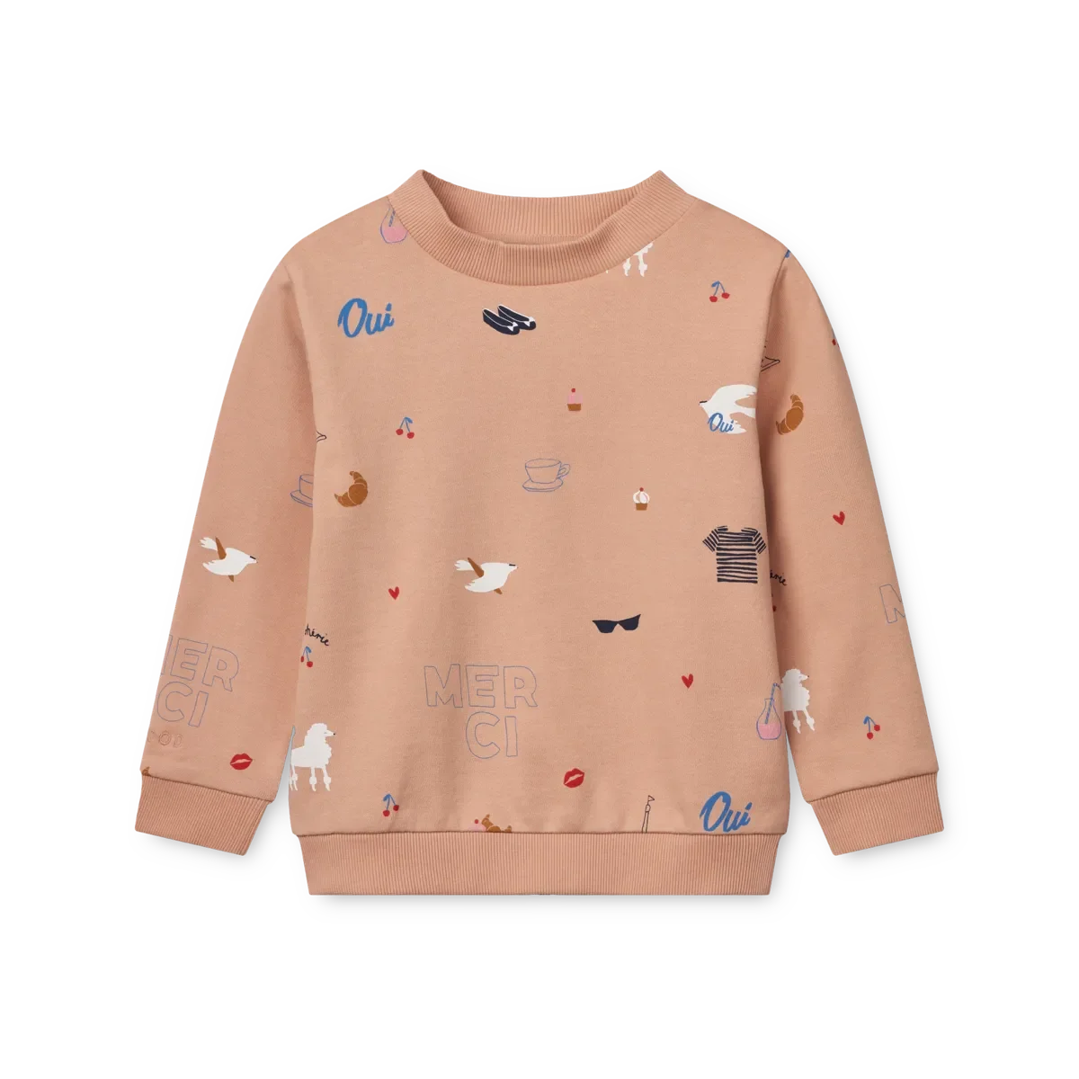 LIEWOOD Thora Bedrucktes Sweatshirt "Paris / Pale tuscany"