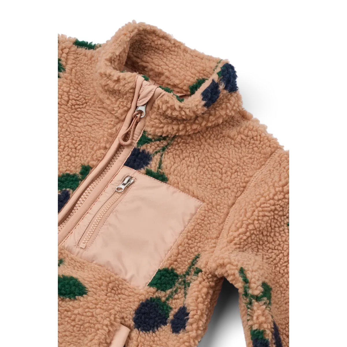 LIEWOOD Nolan Fleecejacke für Kinder "Berry / Pale Tuscany"