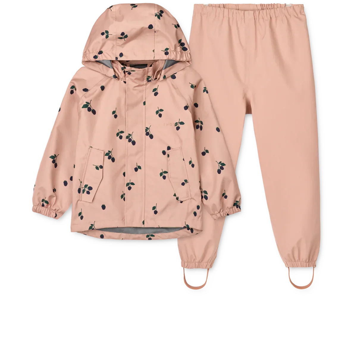 LIEWOOD Pedia Regenbekleidungsset "Berry / Pale Tuscany"