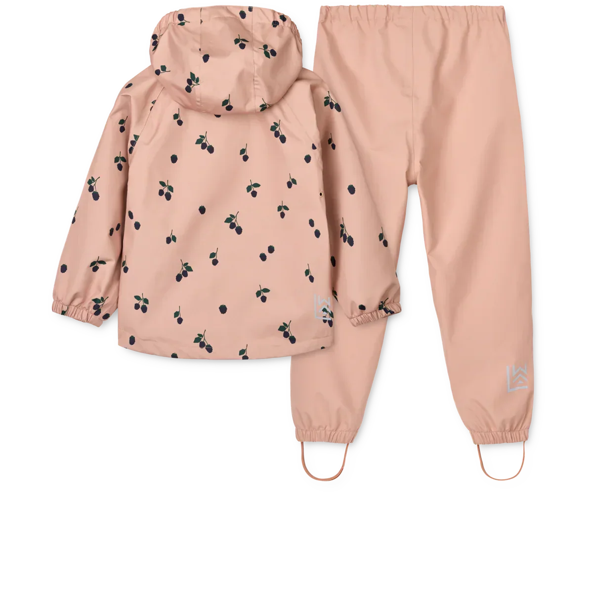 LIEWOOD Pedia Regenbekleidungsset "Berry / Pale Tuscany"