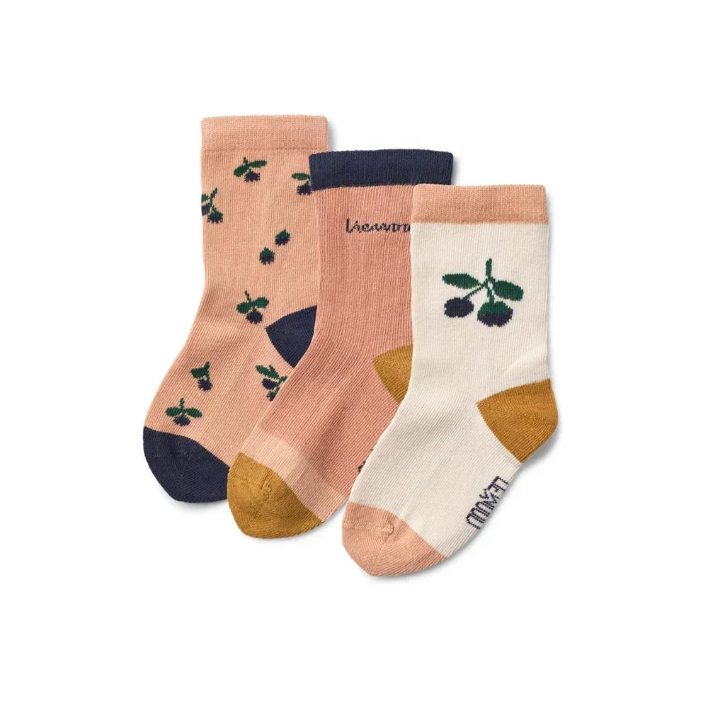 LIEWOOD Socken für Kinder 3er‑Pack Silas