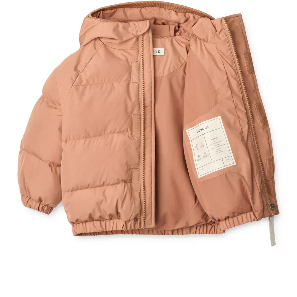 LIEWOOD Adelina Jacke für Kinder mit Ohren "Tuscany rose"