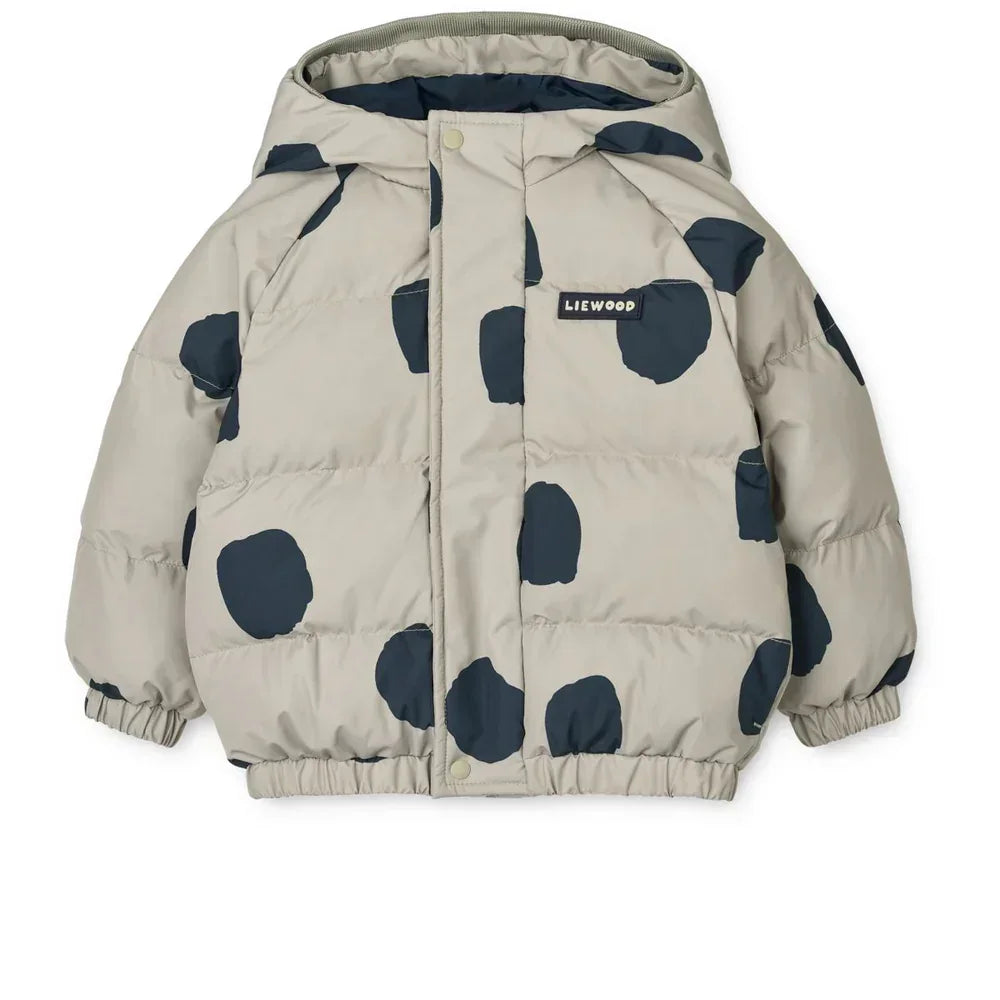 LIEWOOD Adelina Jacke für Kinder mit Ohren "Spot dots / Mist"