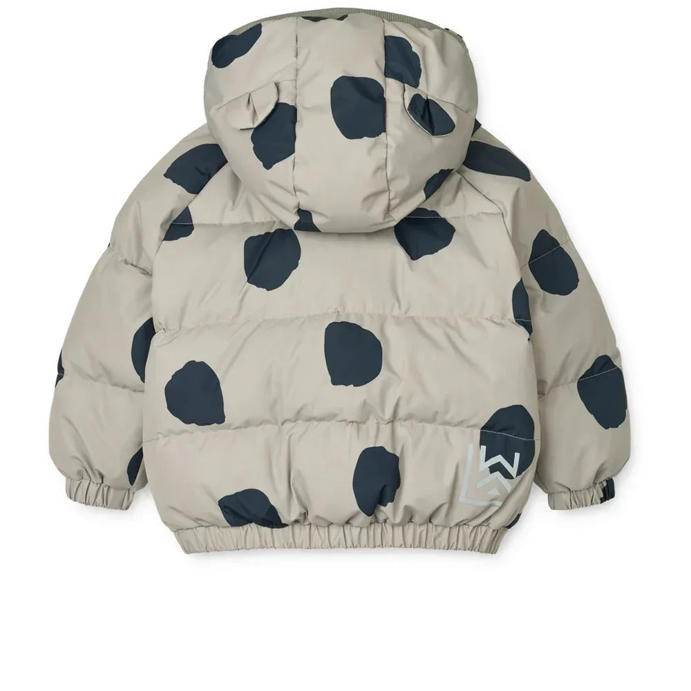 LIEWOOD Adelina Jacke für Kinder mit Ohren "Spot dots / Mist"