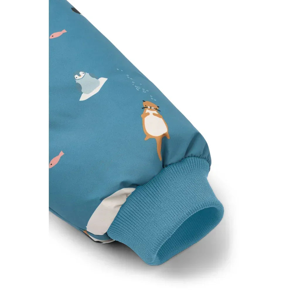 LIEWOOD Brantley gefütterte Jacke für Kinder "Arctic Sea / Ocean view"