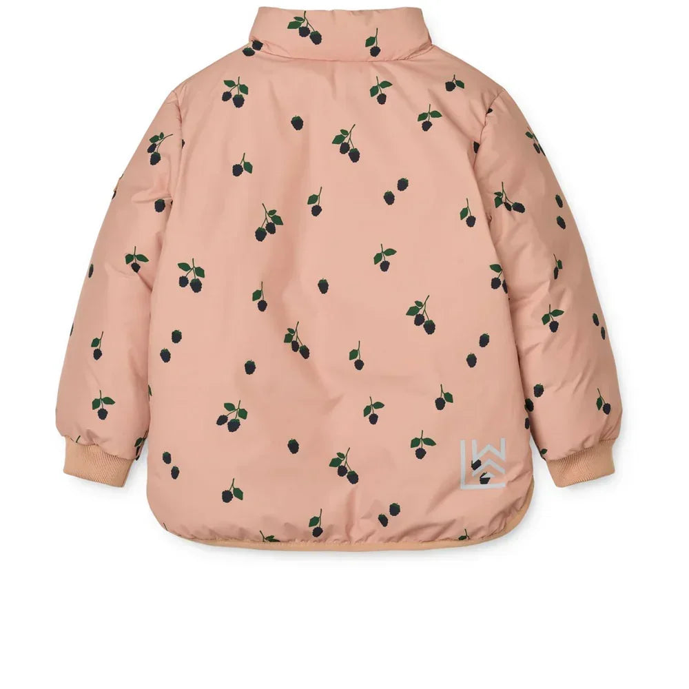 LIEWOOD Brantley gefütterte Jacke für Kinder "Berry / Pale Tuscany"