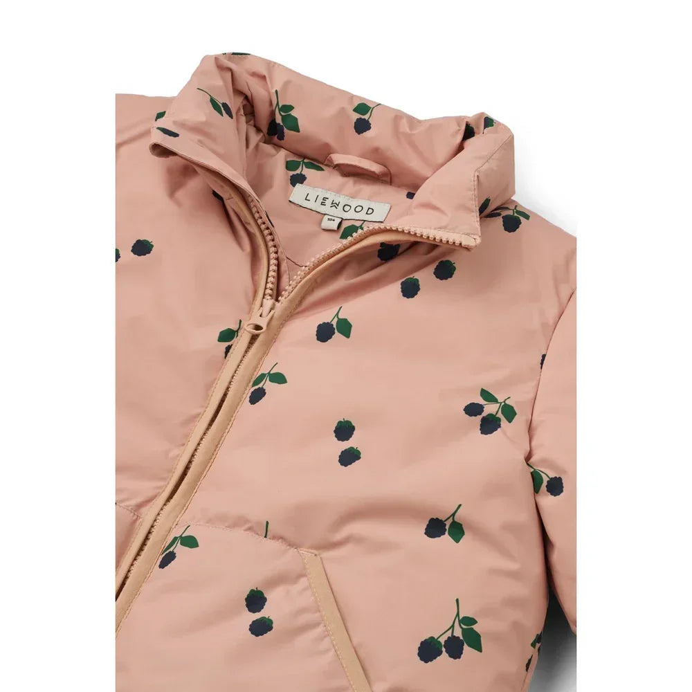 LIEWOOD Brantley gefütterte Jacke für Kinder "Berry / Pale Tuscany"
