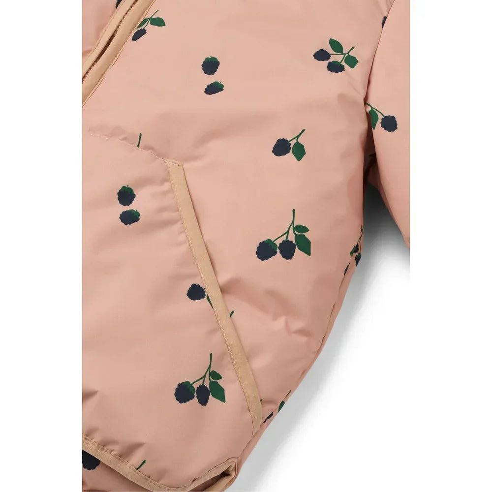 LIEWOOD Brantley gefütterte Jacke für Kinder "Berry / Pale Tuscany"