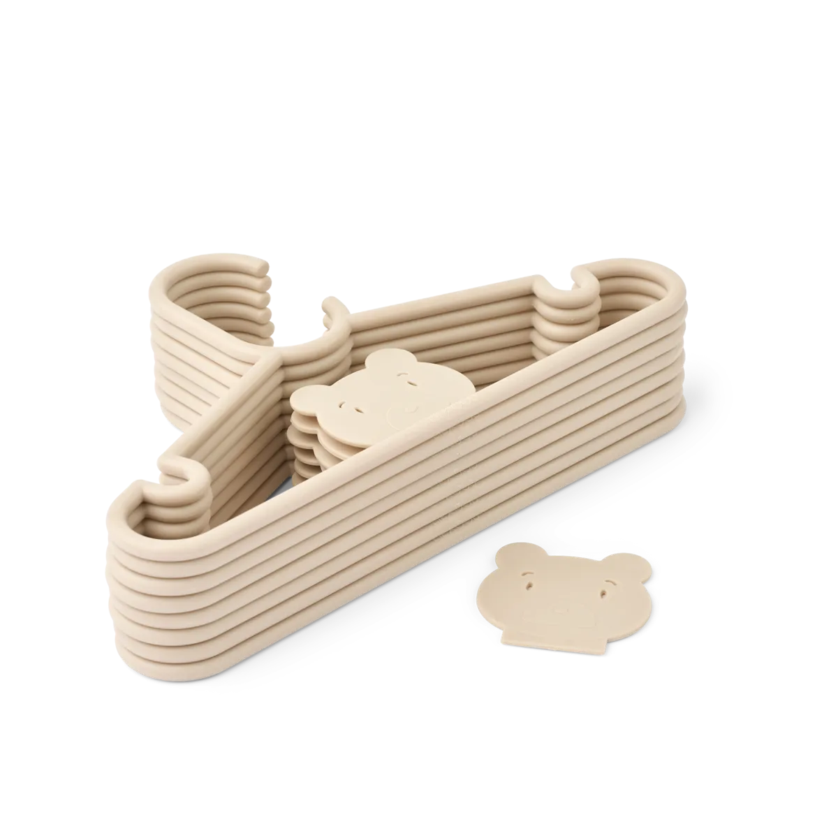 LIEWOOD Falton Kleiderbügel mit Tierdetails 8er-Pack - Nook' d' Mel - Kinder Concept Store