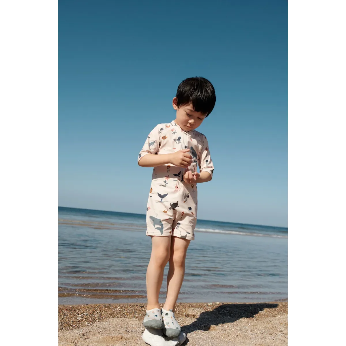 LIEWOOD Sanjia Badeschuhe "Peach / Sea shell"