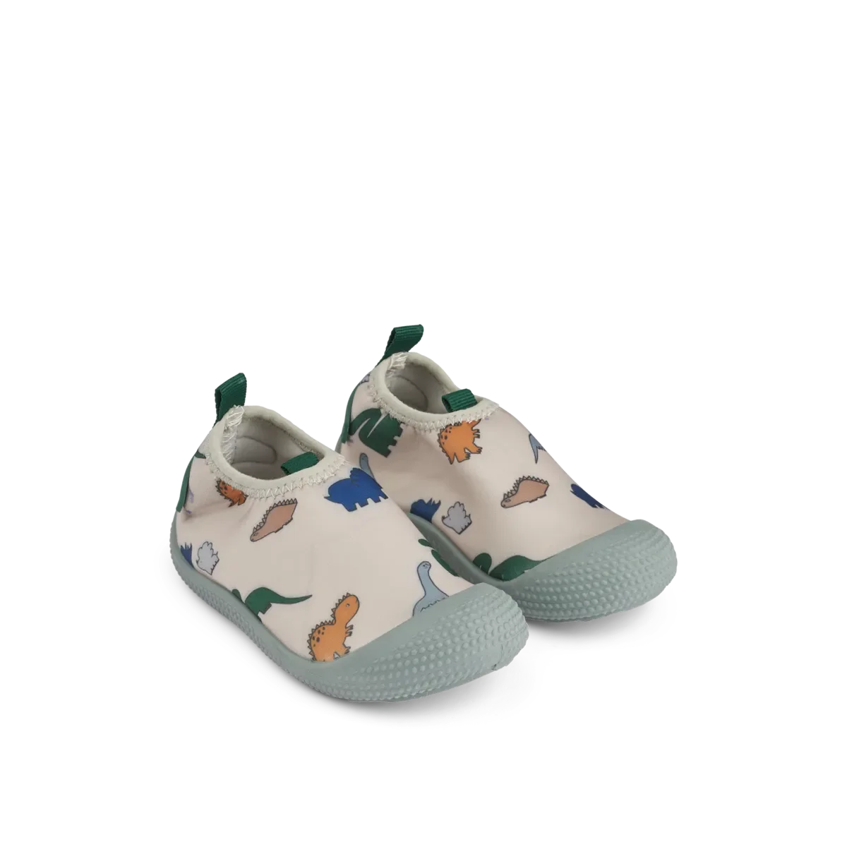 LIEWOOD Sanjia Badeschuhe "Dinosaurs / Mist"
