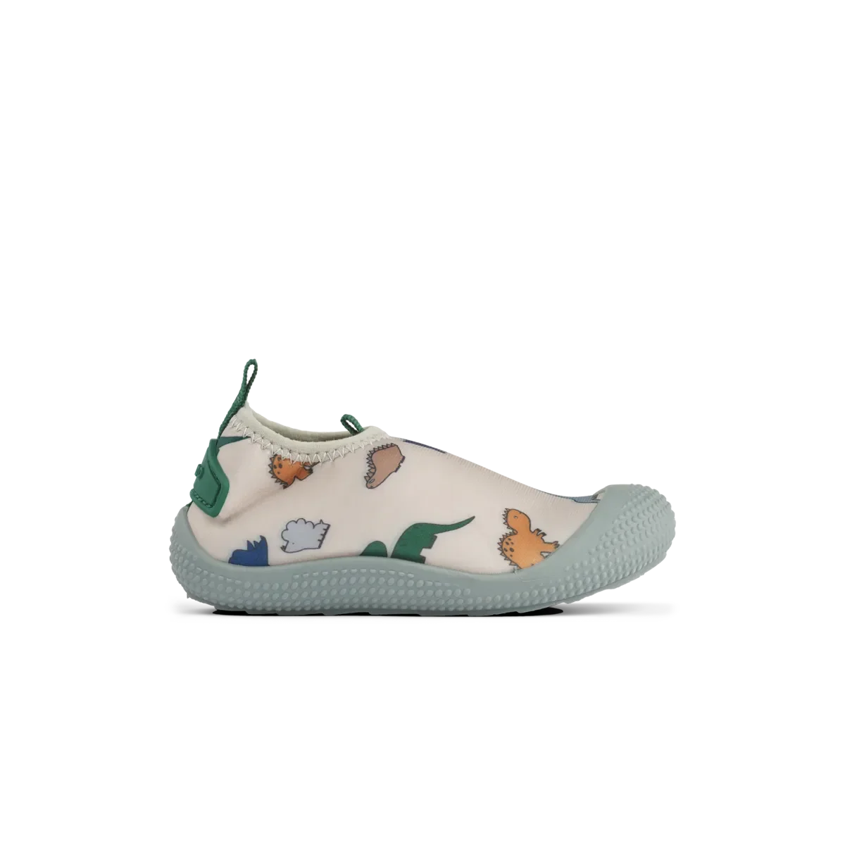LIEWOOD Sanjia Badeschuhe "Dinosaurs / Mist"