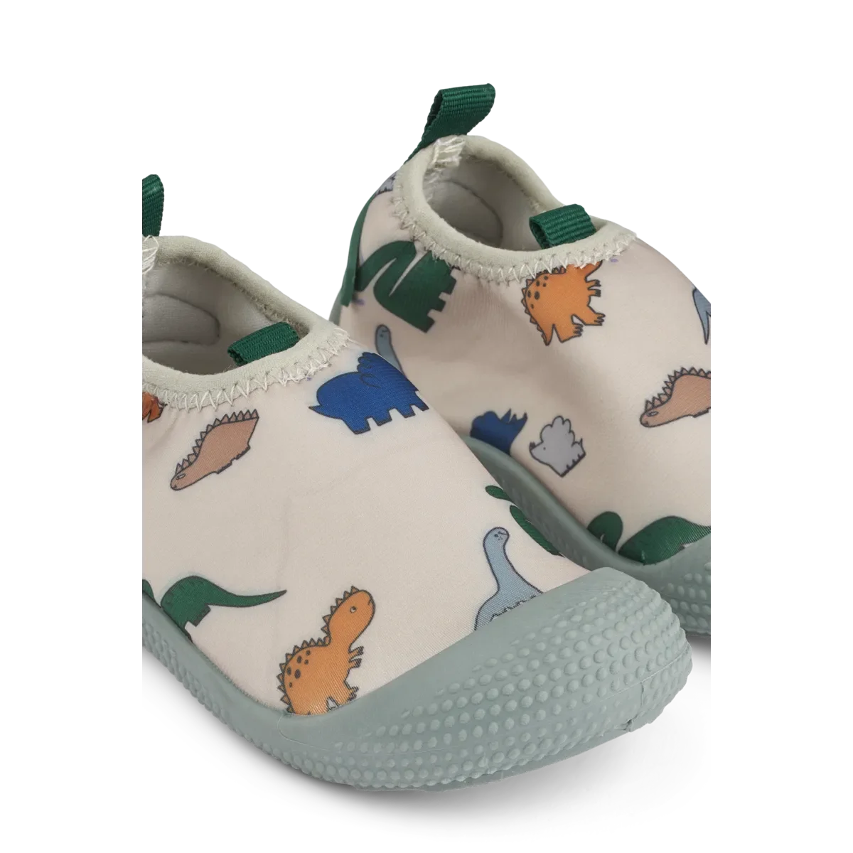 LIEWOOD Sanjia Badeschuhe "Dinosaurs / Mist"