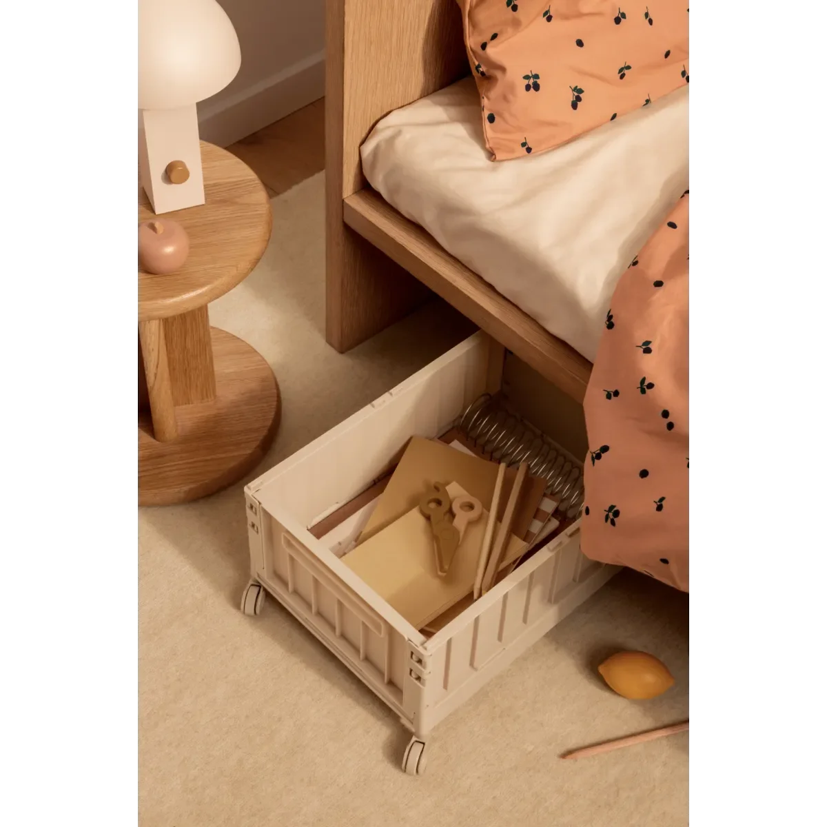 LIEWOOD Weston Aufbewahrungsbox mit Rädern M "Sandy"