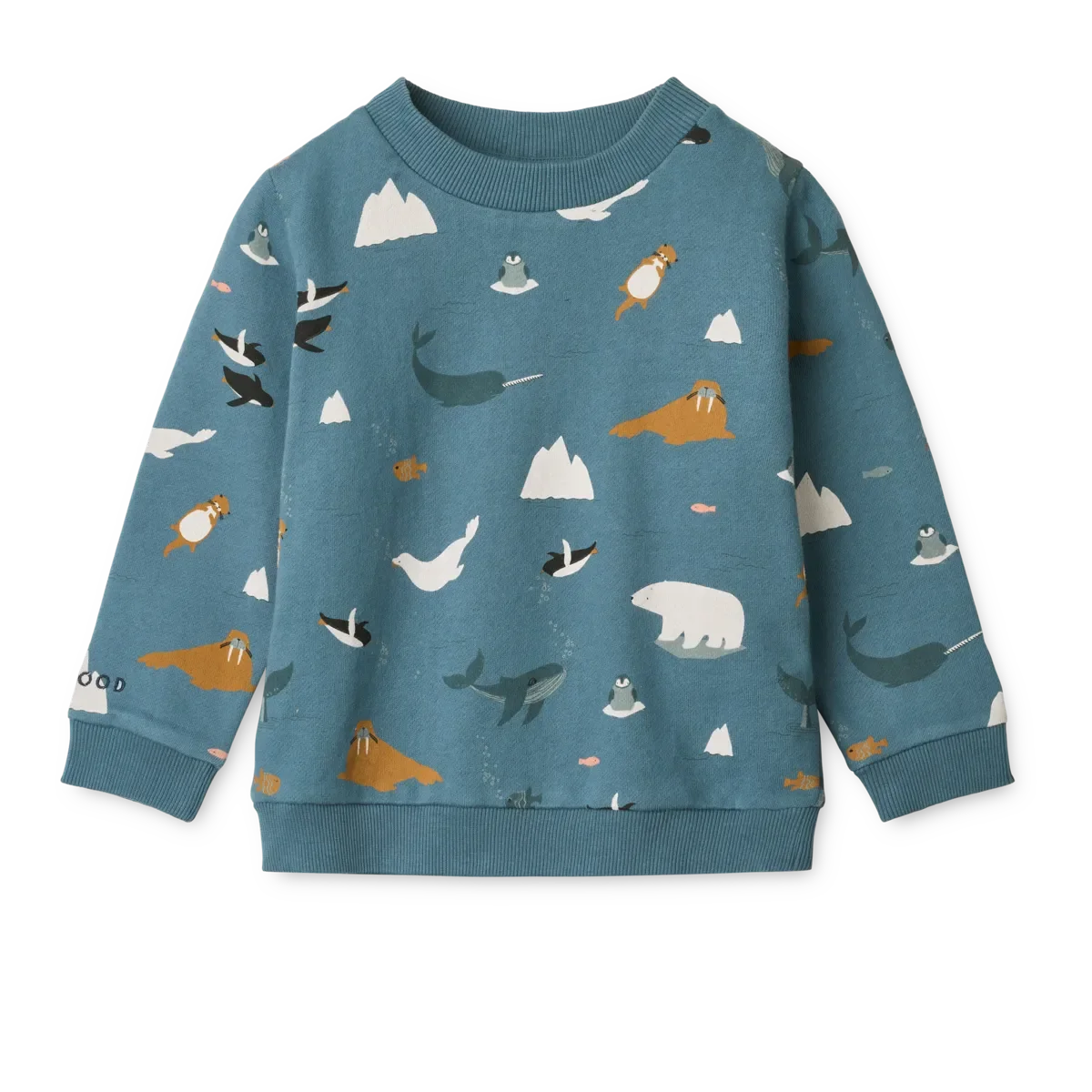 LIEWOOD Thora Bedrucktes Sweatshirt "Arctic Sea / Ocean view"
