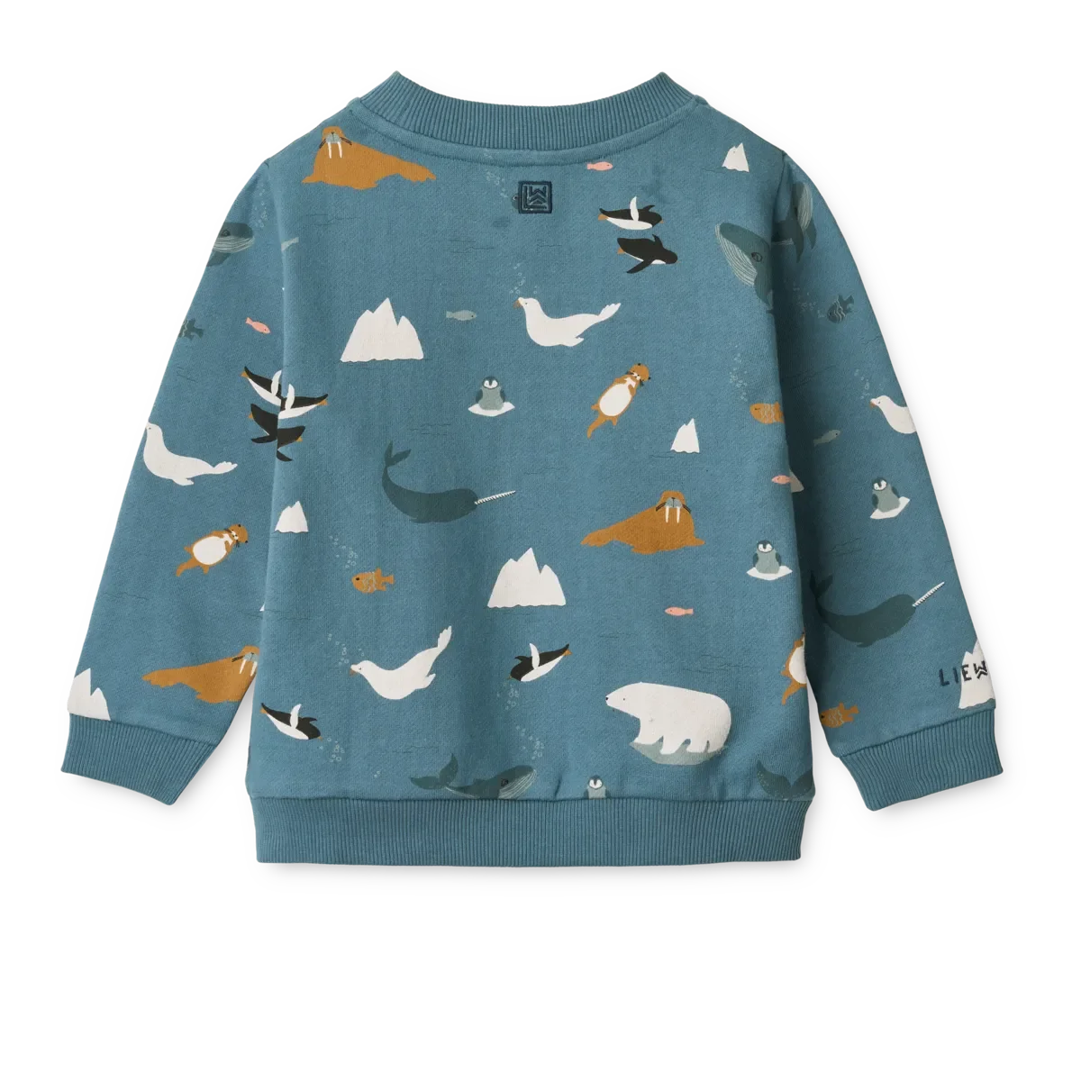 LIEWOOD Thora Bedrucktes Sweatshirt "Arctic Sea / Ocean view"